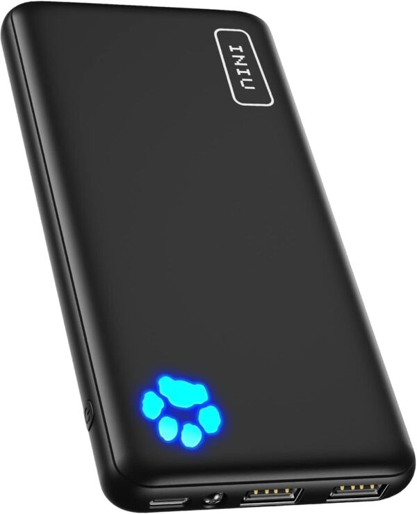 INIU Portable Charger, Slimmest 10000mAh 5V/3A Power Bank