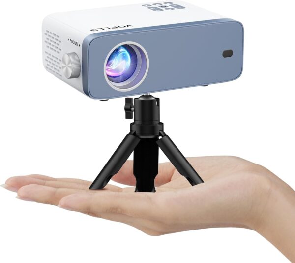 ini Projector, VOPLLS 1080P Full HD Supported Video Projector