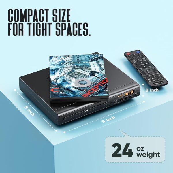 DVD Players for TV with HDMI, DVD Players That Play All Regions - Image 6