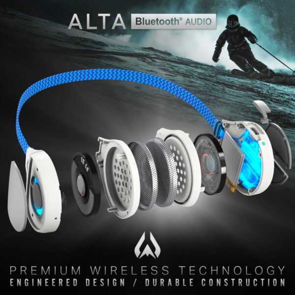 Wildhorn Alta Wireless Bluetooth Helmet Headphones – HD Sound, Mic, Controls - Image 4